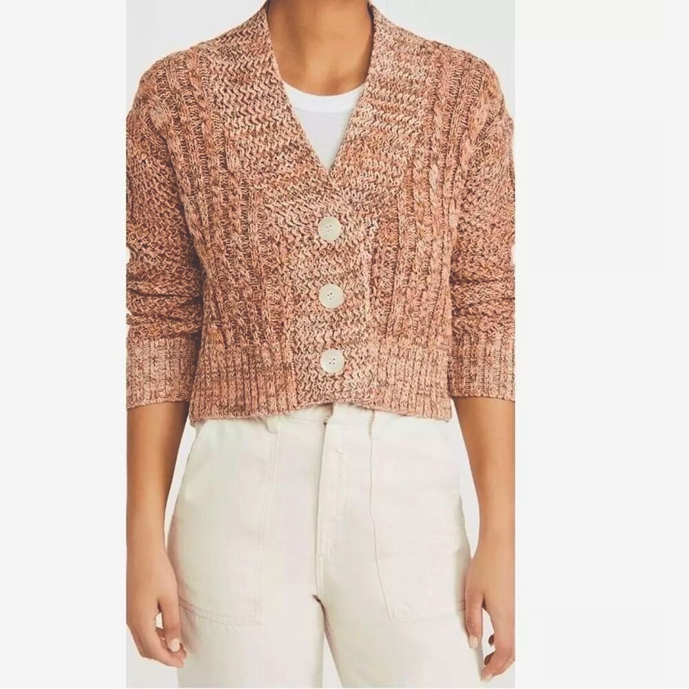 The Great. Chunky Knit Cardigan - Picture 7 of 16